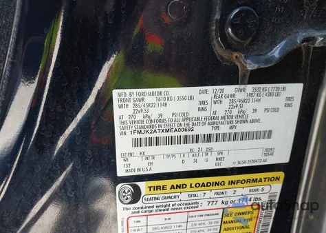 2021 Ford Expedition Limited Max from USA, damaged, VIN 1FMJK2ATXMEA00692